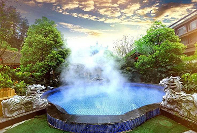 温泉沐浴与理疗